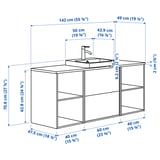 Obrázek s rozměry produktu: HAVBÄCK.