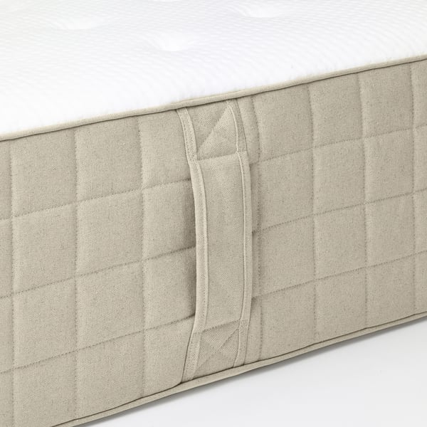 HIDRASUND matrace s taštič. pružinami tvrdá/přírodní 200 cm 90 cm 33 cm