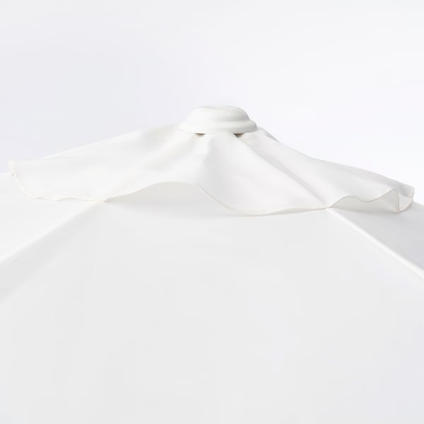 Detail zavěšení slunečníků na suchý zip, který ukazuje kvalitu a design.