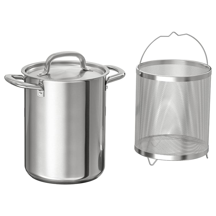 IKEA 365+ Hrnec s vložkou, nerezavějící ocel, 5.0 l