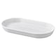 Možnost: IKEA 365+ bílá oválná servírovací mísa, jednoduchá i klasická, odolný porcelán.