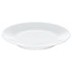 Možnost: IKEA 365+ porcelánový talíř bílý, kulatý, jednoduchý design.