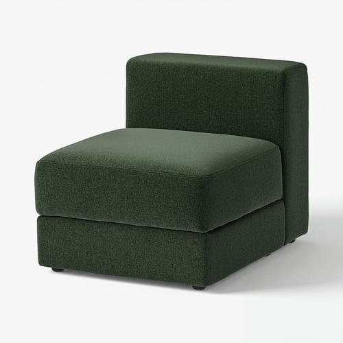 Zelená židle JÄTTEBO, moderní a ekologická z recyklovaných materiálů.
