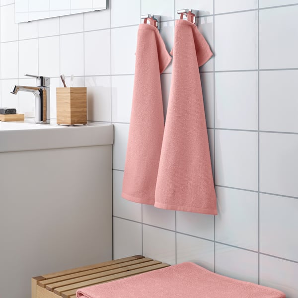 kornan rucnik ruzova 30x50 cm ikea