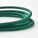 Zelený USB kabel, odolný, nezamotává.