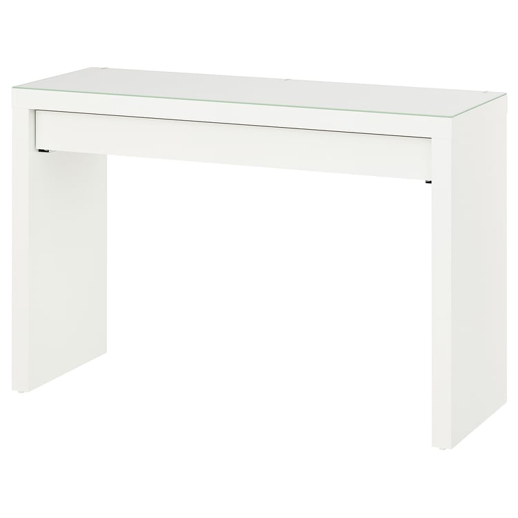 MALM Toaletní stolek, bílá, 120x41 cm
