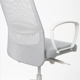 Ergonomická kancelářská židle s nastavitelnými područkami a sklonem, navržená pro pohodlí a podporu.