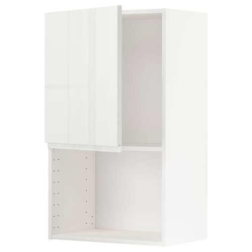 Moderní kuchyňská linka METOD bílá s vysokým leskem.