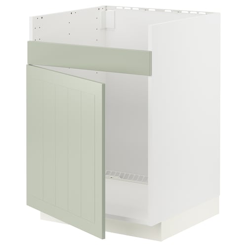 Kuchyňská linka METOD - zelená stensund. Elegantní, obdélníkový design s nacvakávacími dveřními panty, záruka 25 let.