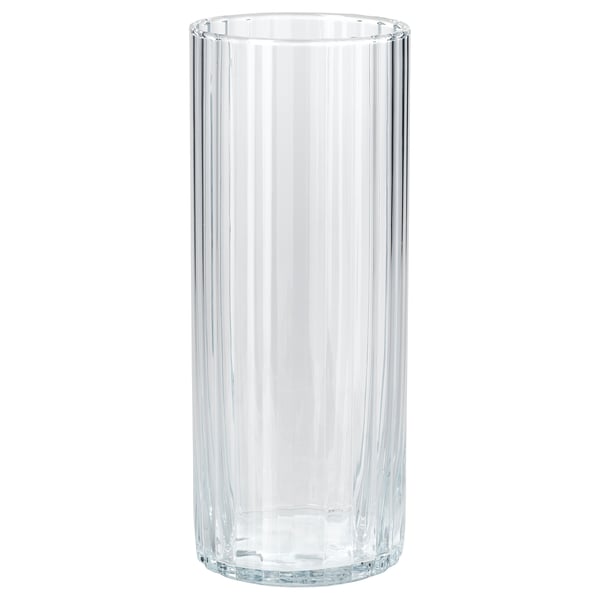 PÄRLGLADA Váza, čiré sklo, 24 cm