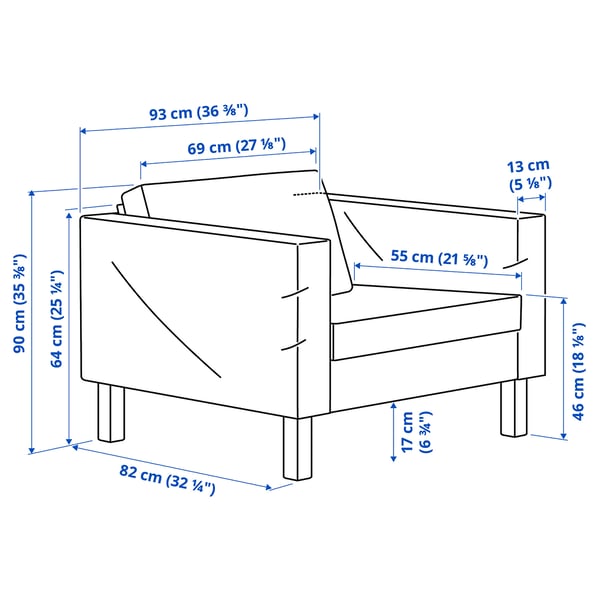 SALTSJÖBADEN Křeslo, Tonerud červenohnědá
