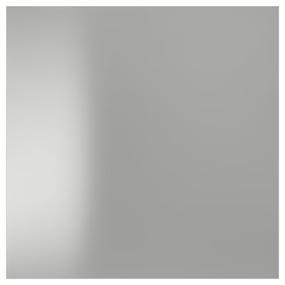 Stěnový panel SIBBARP, šedý, čtvercový, hladký, melaminový laminát.