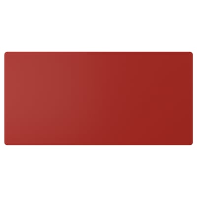 Červený obdélníkový nábytkový panel z kolekce smastad, vyrobený z dřevovláknité desky.