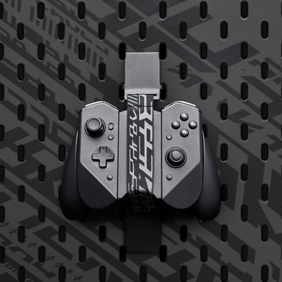 UPPSPEL Příslušenství na dírk. desku, 4 ks, tmavě šedá