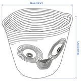 Obrázek s rozměry produktu: UPPSTÅ.