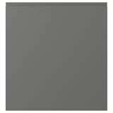 Šedý čtvercový přední panel VÄSTERVIKEN s elegantním moderním madlem.
