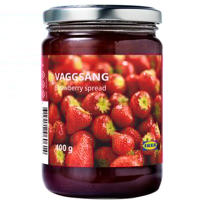 VAGGSÅNG Jahodová pomazánka, 400 g