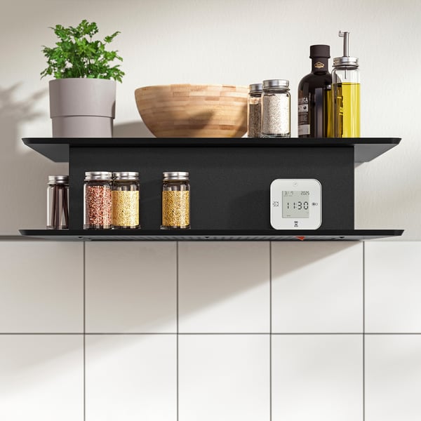 VIGGBO Nástěnná digestoř, IKEA 300 černá, 52 cm