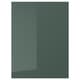 KALLARP high gloss dark green fronts