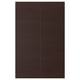 ASKERSUND 2-p door f corner base cabinet set, dark brown ash effect, 25x80 cm