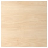 ASKERSUND drawer front, light ash wood grain, rectangular, modern design.