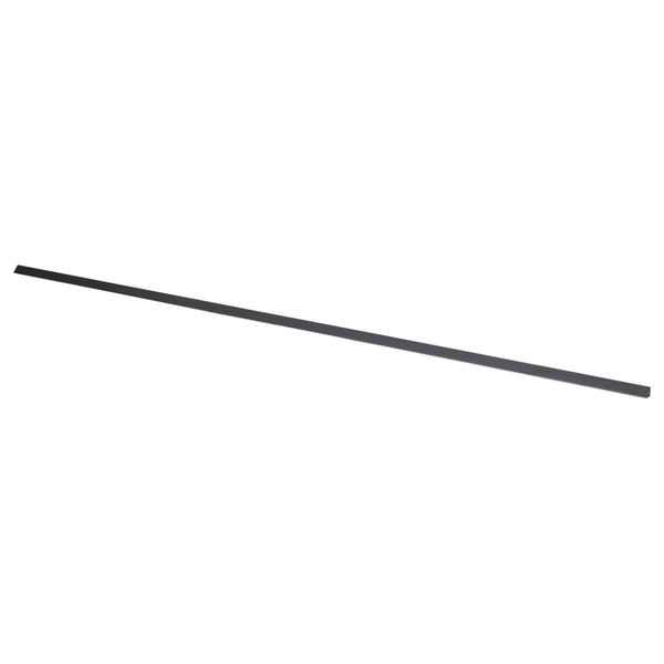 BASKETORP: gray kitchen wallstrip protection, aluminum, sleek design, prevents water intrusion.