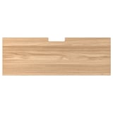 BESTÅ Top panel for TV, oak veneer, 120x42 cm