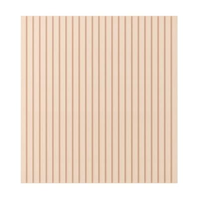 BJÖRKÖVIKEN: light birch veneer door, modern scandinavian design, rectangular shape, clean lines.