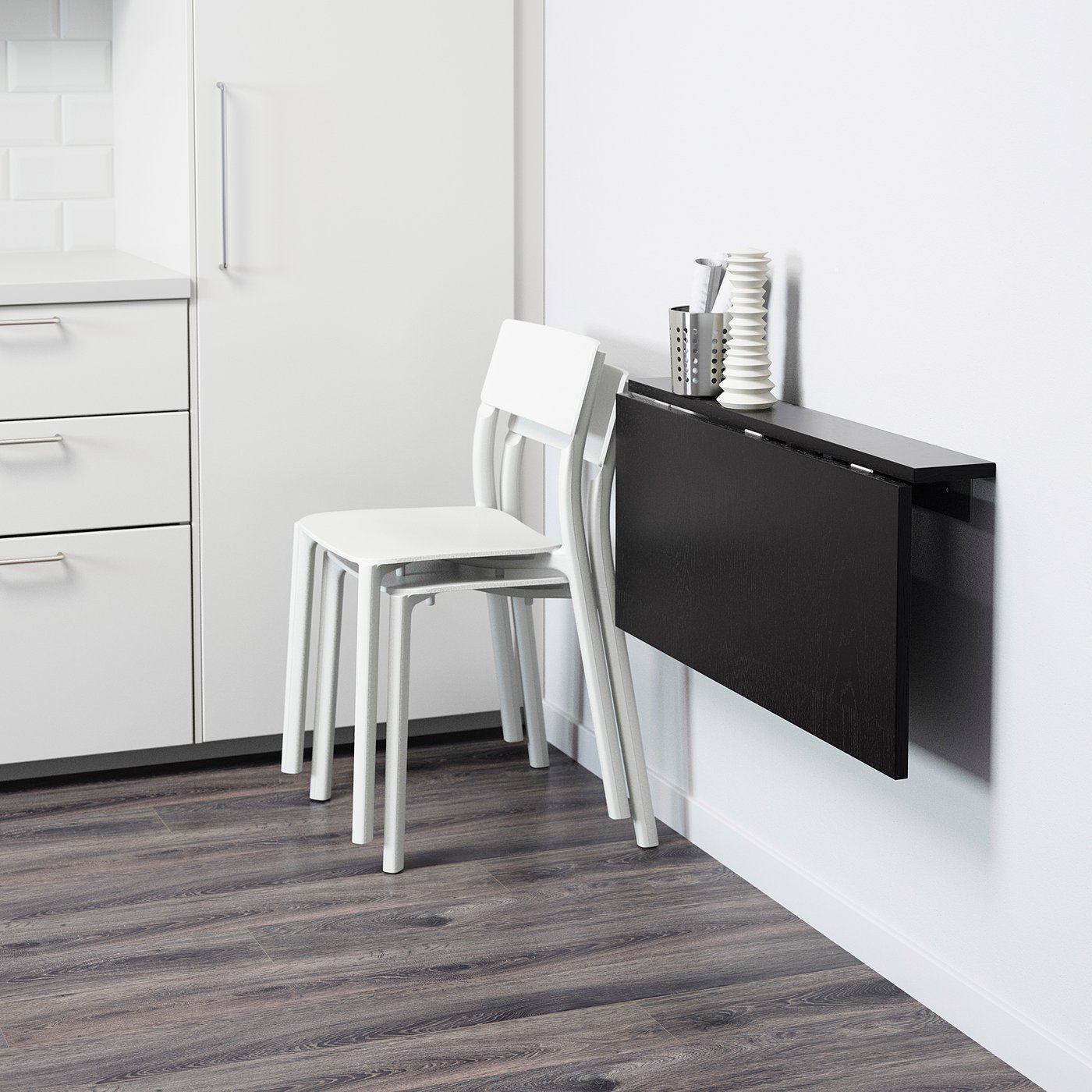 Bjursta Wall Mounted Drop Leaf Table Bjursta Wall Mounted Drop Leaf Table