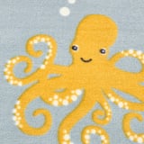 Eco octopus rug, safe & recycled.