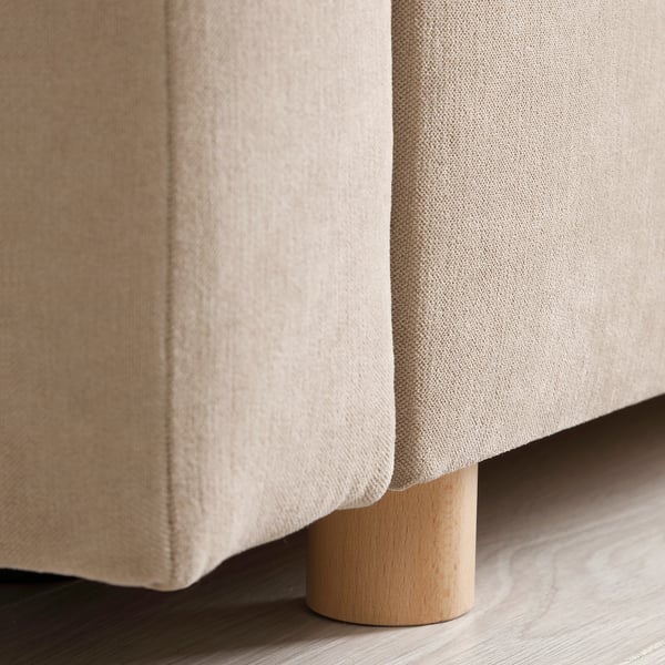 DÅNHULT 3-seat sofa-bed, Silkeryd dark grey-beige