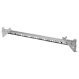 EKET suspension rail: metal, angled supports, slots, wall-mount.