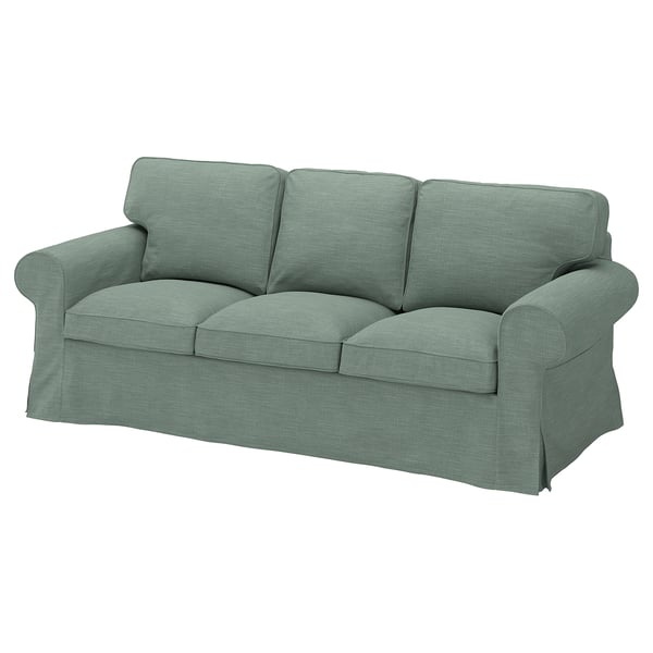 EKTORP 3-seat sofa, Hemmesta grey-green