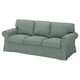 EKTORP 3-seat sofa, Hemmesta grey-green
