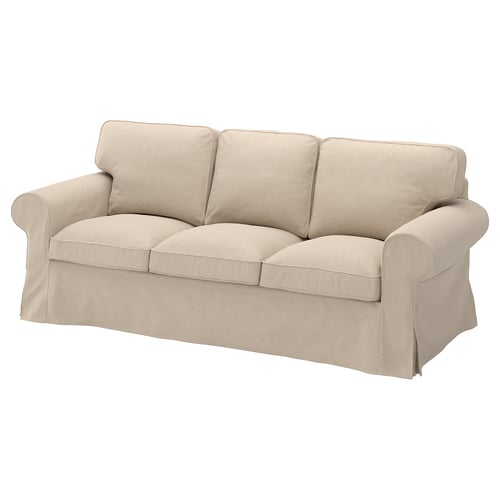EKTORP 3-seat sofa, Naggen beige