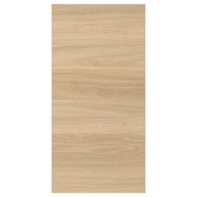 ENHET, light wood, rectangular panel, smooth surface, 10-year warranty.