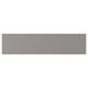 Option: ENHET grey rectangular table top, smooth plastic surface, 10-year guarantee.