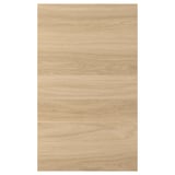 ENHET wood-effect foil panel, beige, rectangular, smooth.