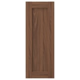 Dark brown ENKÖPING wooden cabinet door with rectangular recessed center panel.