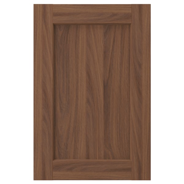 ENKÖPING - walnut brown foil door - rectangle shape - flat design
