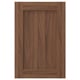 ENKÖPING - walnut brown foil door - rectangle shape - flat design