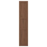 ENKÖPING wooden door: brown, squared panels, fiberboard frame, rich walnut foil finish.