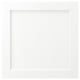 ENKÖPING white cabinet door with wood grain texture, square shape.