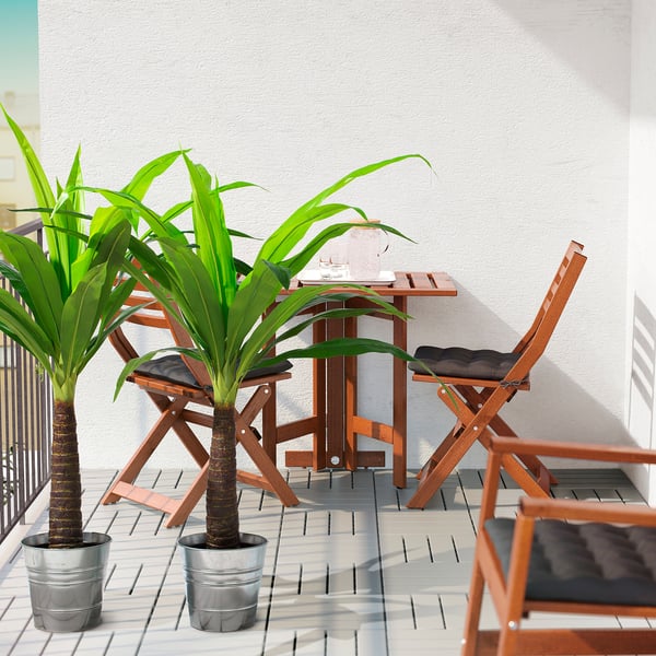 fejka artificial potted plant in outdoor palm 24 cm ikea