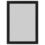 Black FISKBO picture frame, rectangular, simple design, safe for kids rooms.
