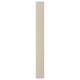 Rectangle-shaped tan door, simple design, matches pax frames.