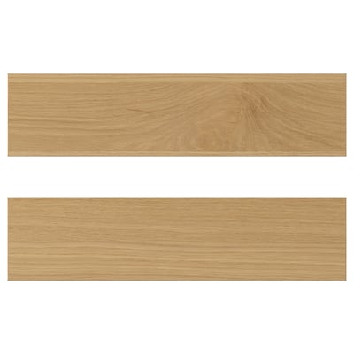 Two light wooden panels, rectangular shape with smooth edges, classic design.