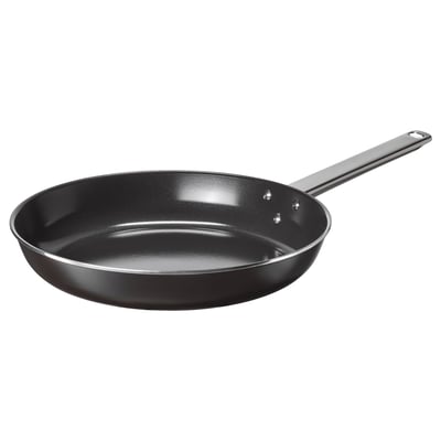 GULDÖRING Frying pan, non-stick coating stainless steel/black-grey, 28 cm