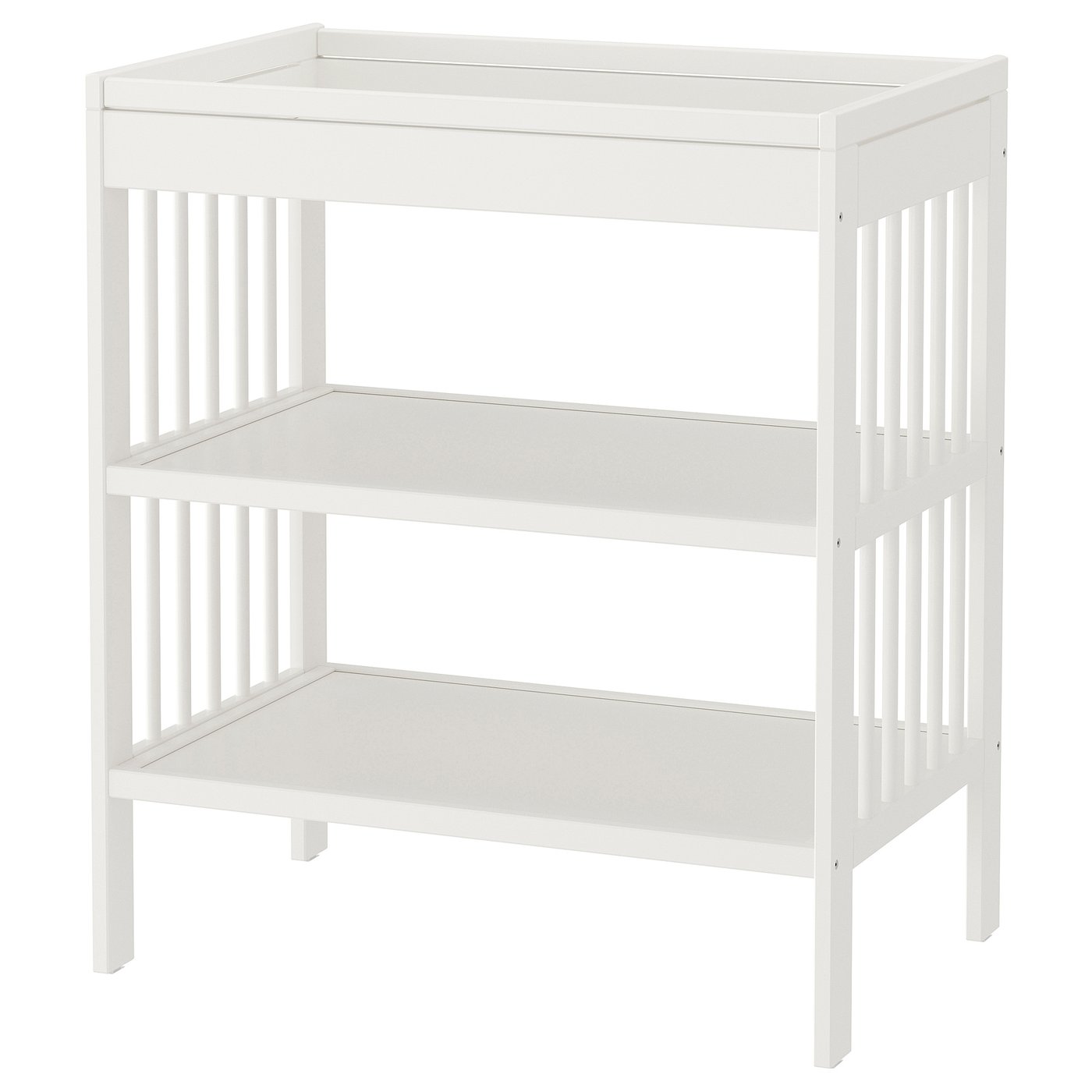baby change table white