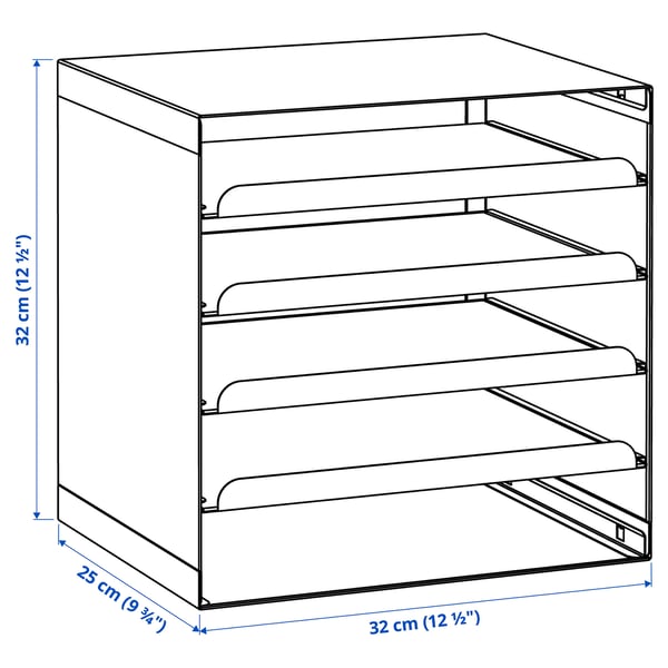 Illustration with measurements for the product: HARVMATTA.